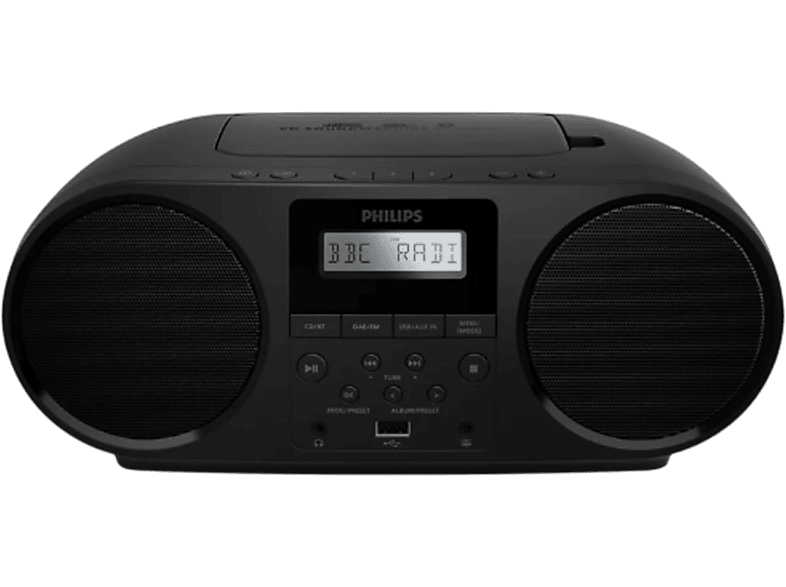 Philips Taz6000/10 Cd Dab+/fm-radio Zwart afbeelding
