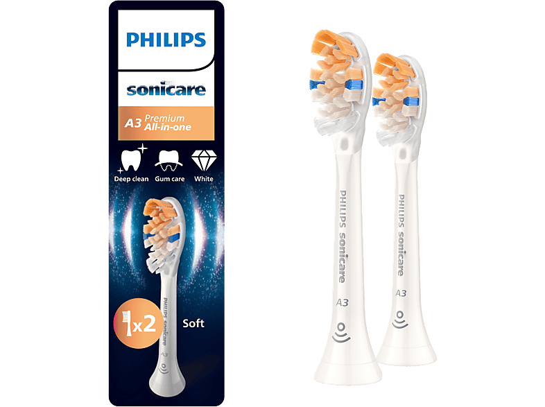 Philips Sonicare A3 Premium All-in-One Opzetborstels