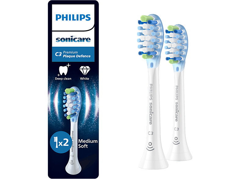 Philips Sonicare C3 Premium Plaque Defence Opzetborstels HX9042/87