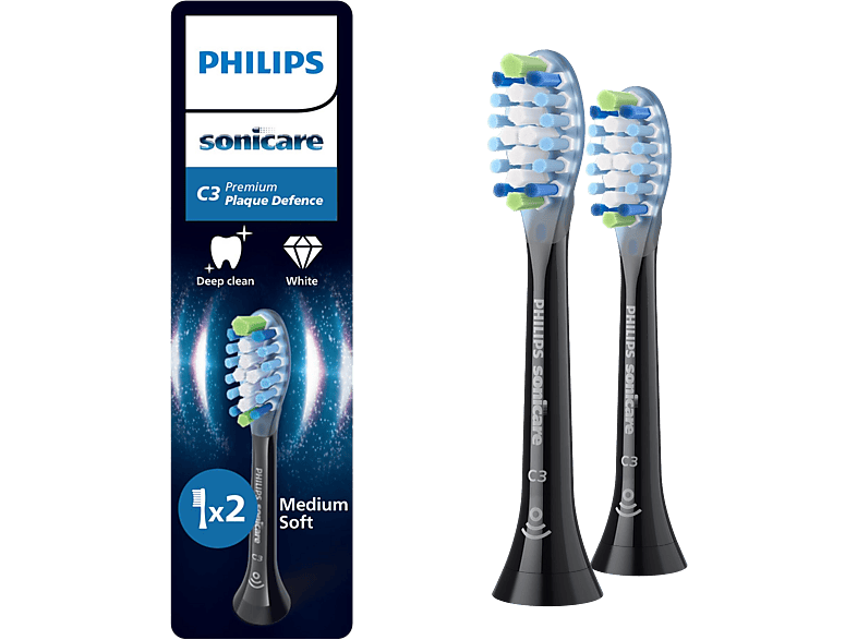 Philips Sonicare C3 Premium Plaque Defence Opzetborstels HX9042/88