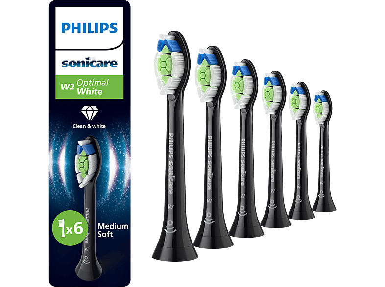 Philips Hx6066/88 Sonicare Opzetborstels: 6 W2 Optimal White