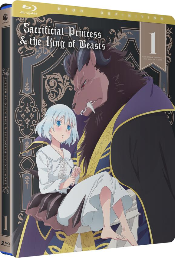 Blu-ray-Disc-Hülle mit Sacrificial Princess & The King of Beasts-Artwork.