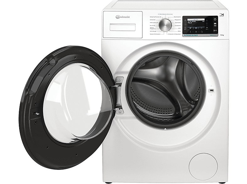 BAUKNECHT B6R 08E SILENCE DE Waschmaschine (10 kg, 1351 U/Min., A)
