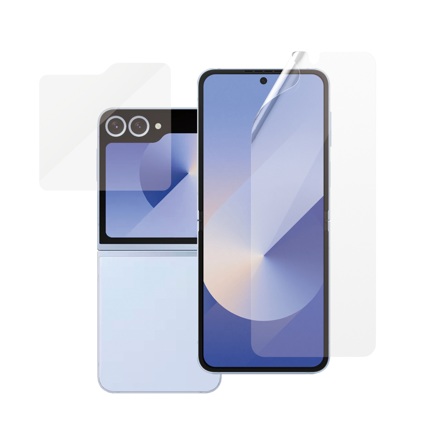 Panzerglass Glass&film Clear Screenprotector Voor Samsung Galaxy Z Flip 6 Transparant afbeelding