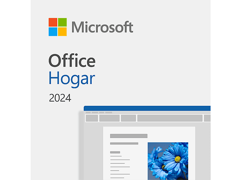 Microsoft Office Hogar 2024 (Código de descarga)