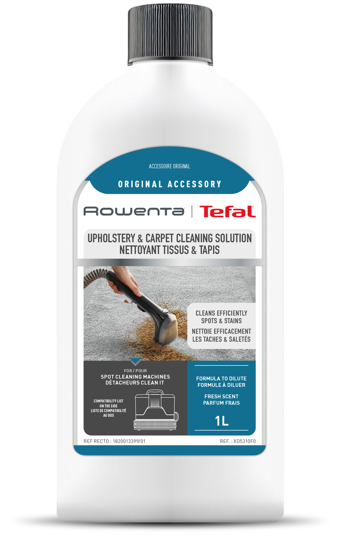 ROWENTA XD5320F0 Clean It Pet folyékony tisztítószer textíliákhoz 1 l