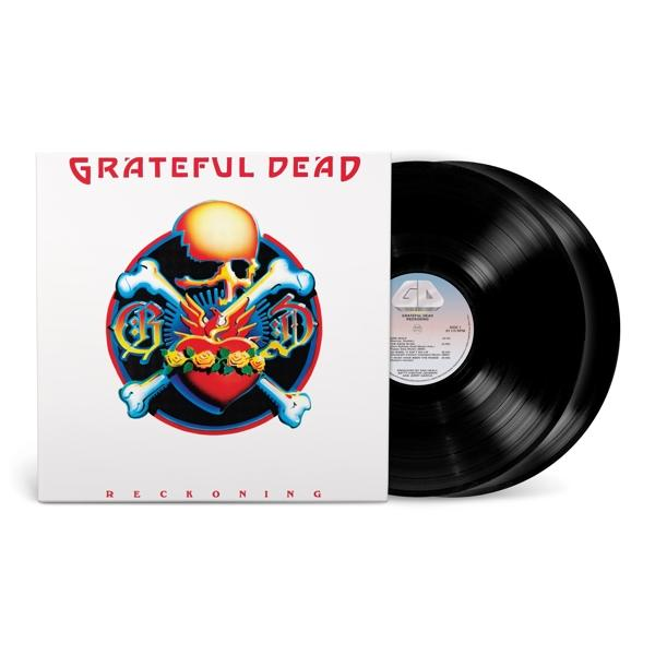A Grateful Dead Reckoning albumjának borítója lemezekkel.