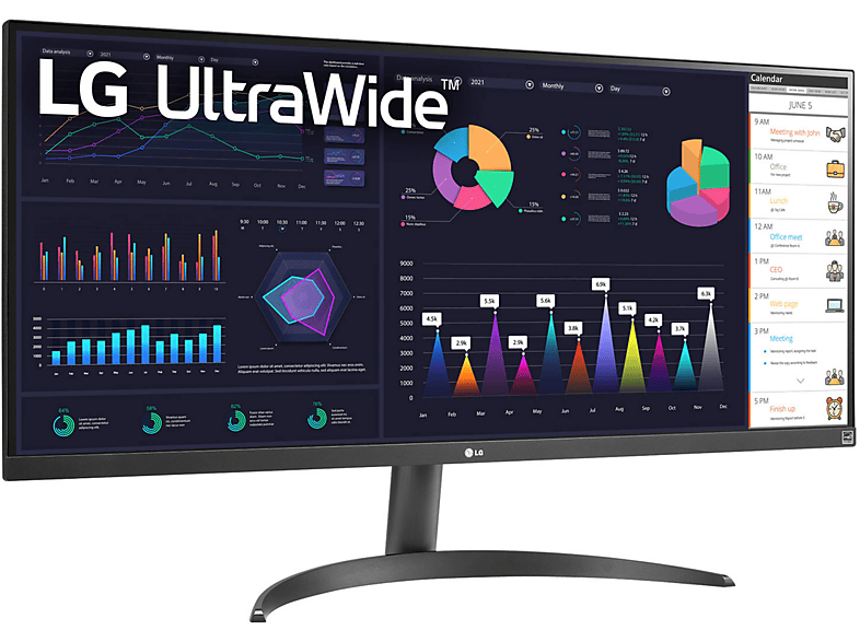 LG UltraWide 34WQ500-B | 34 inch - 2560 x 1080 (Ultrawide Full HD