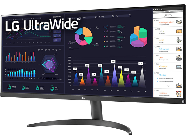 LG UltraWide 34WQ500-B | 34 inch - 2560 x 1080 (Ultrawide Full HD
