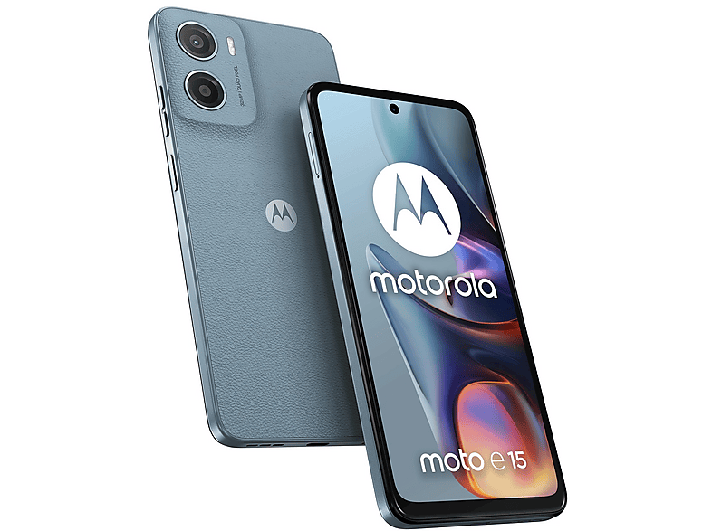 Motorola Moto e15 4G 2+64 GB, 64 Blue Smartphone