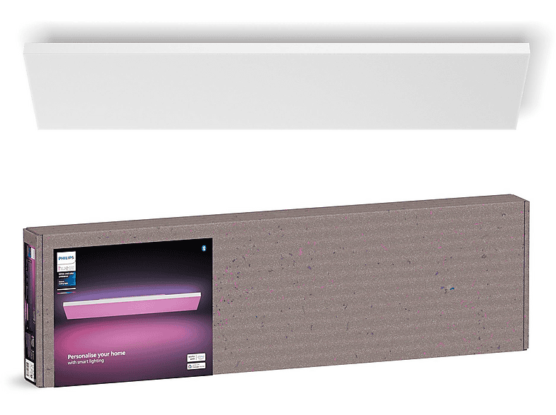 PHILIPS Hue White & Col. Amb. Datura 1200x300mm Deckenleuchte Kalt-Warmweiß