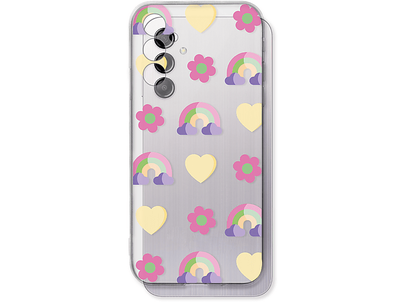 SBS Cmrhearinbsaa34, Cover per Galaxy A34,Multicolore