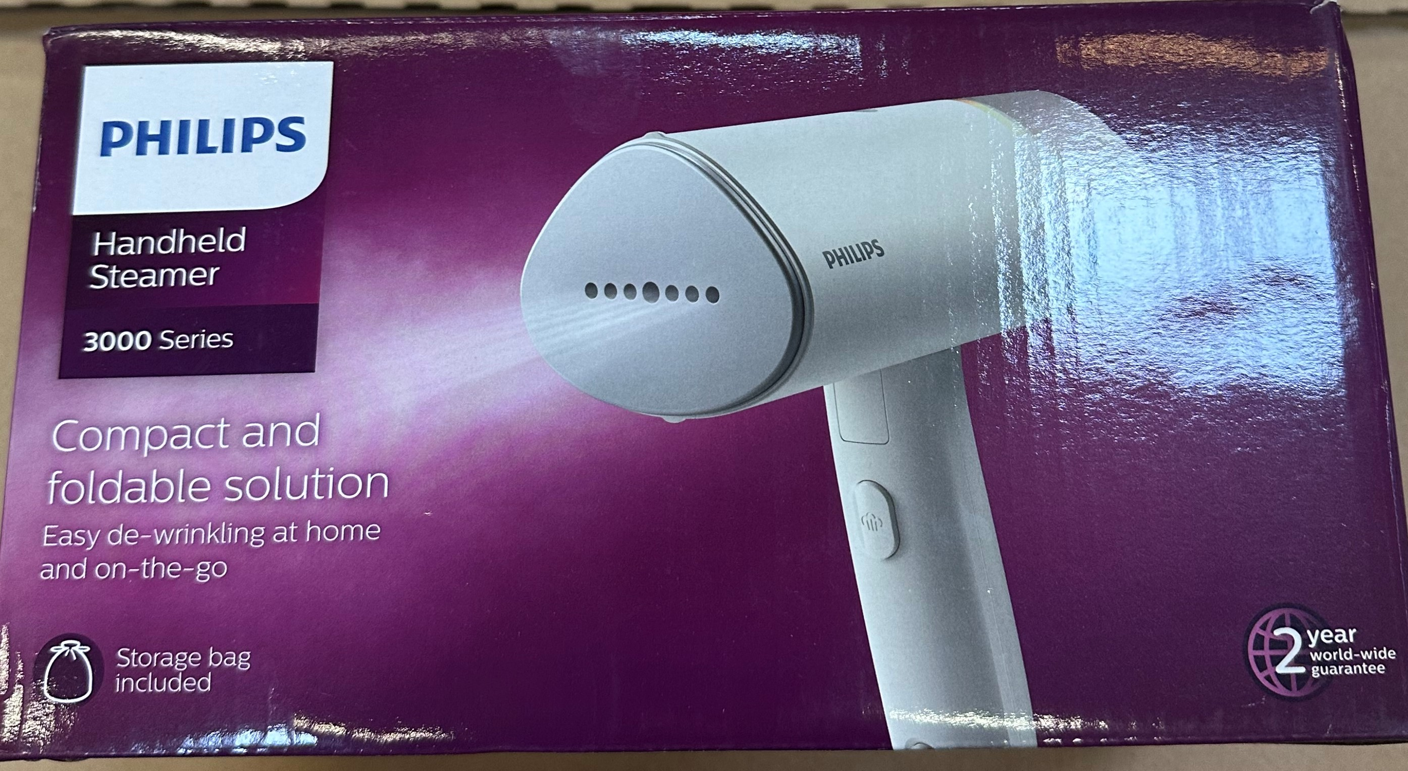 OUTLET - Parownica do ubrań PHILIPS Series 3000 STH3020/10 Biały