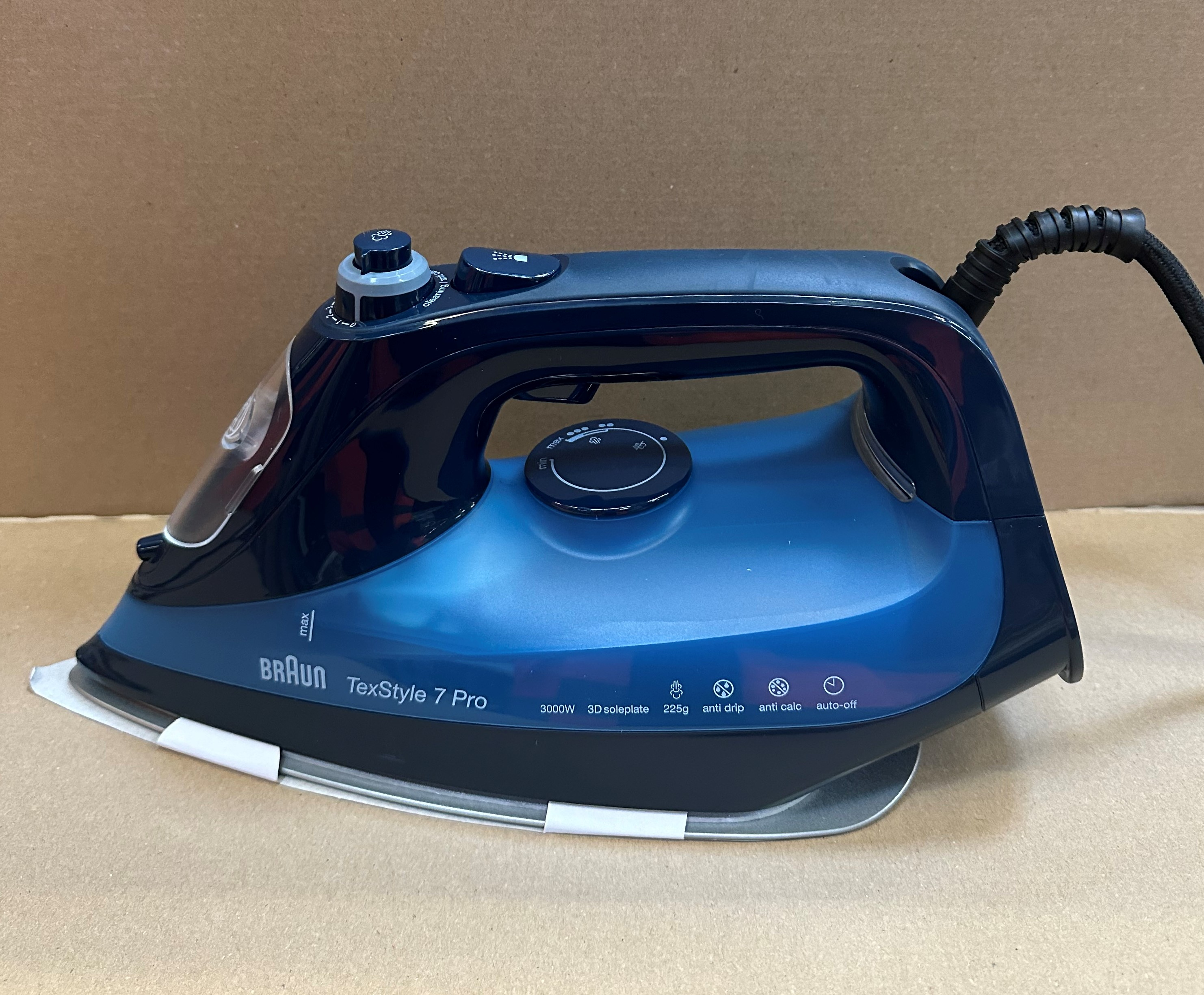 OUTLET- Żelazko BRAUN TexStyle 7 Pro SI 7160 BL Niebiesko-granatowy