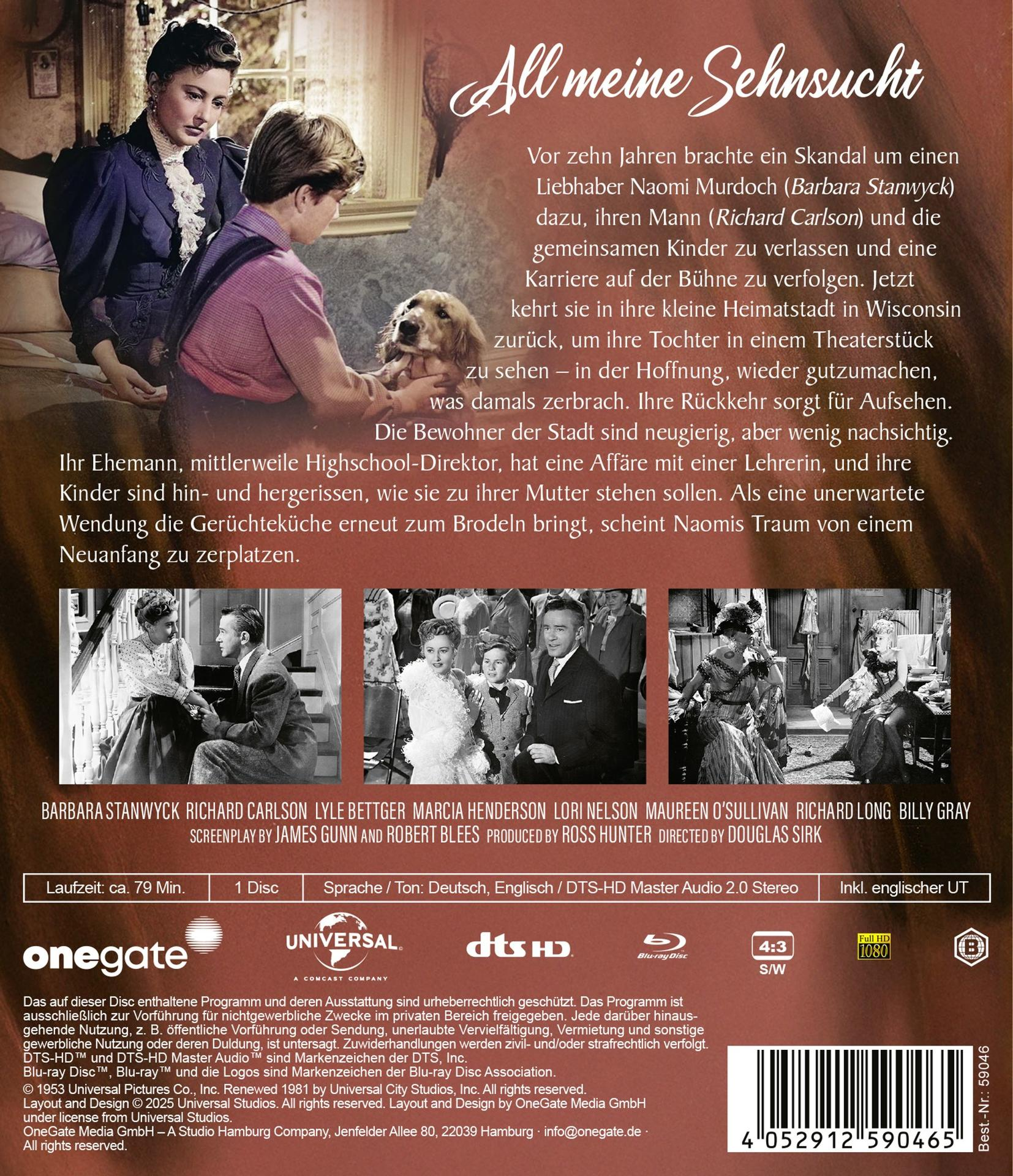 Filmcover: Szene mit einer Frau, Kindern und Hund, Text auf Deutsch.