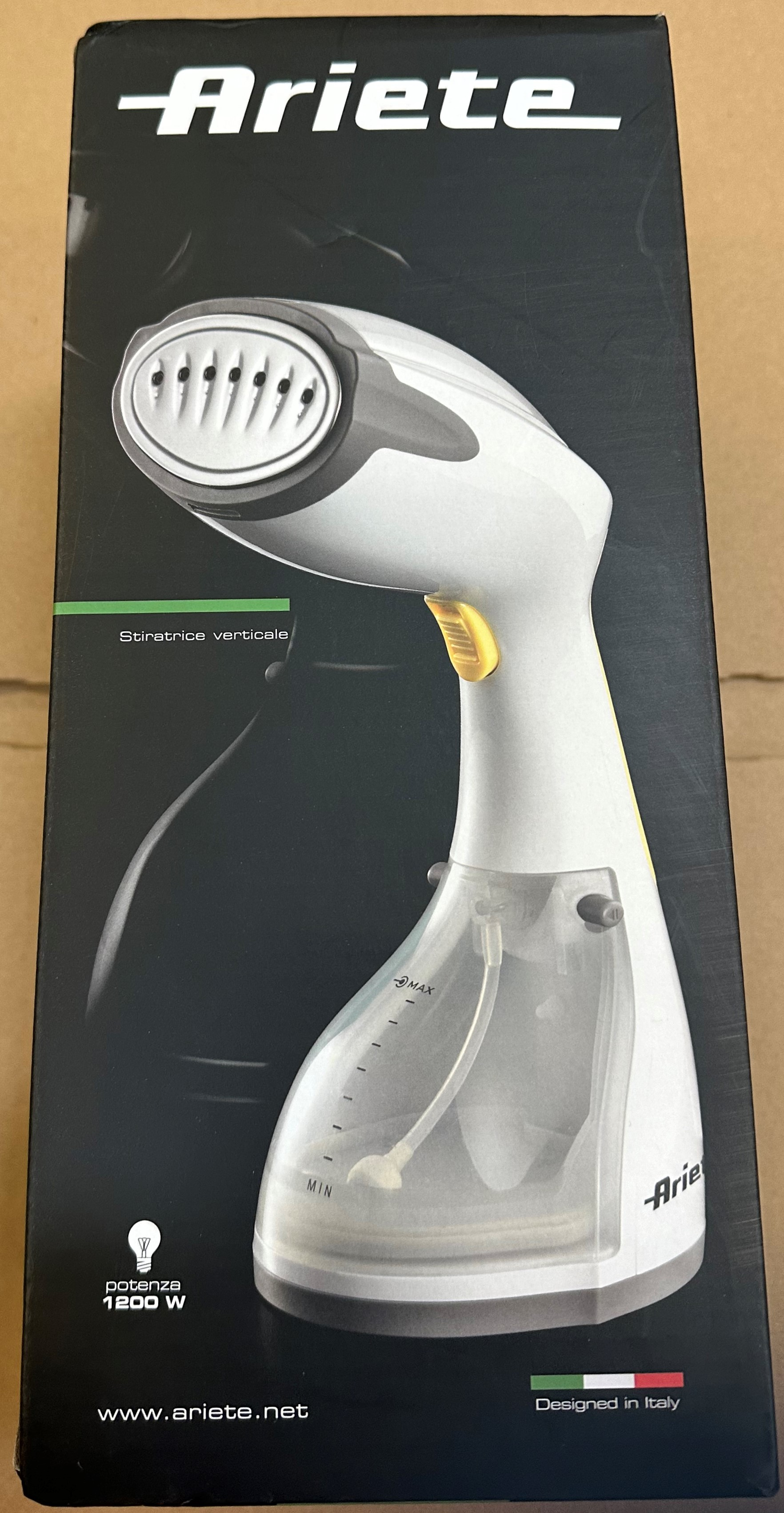  OUTLET - Parownica do ubrań ARIETE 4167 Biały 1200 W Biało-szaro-żółty