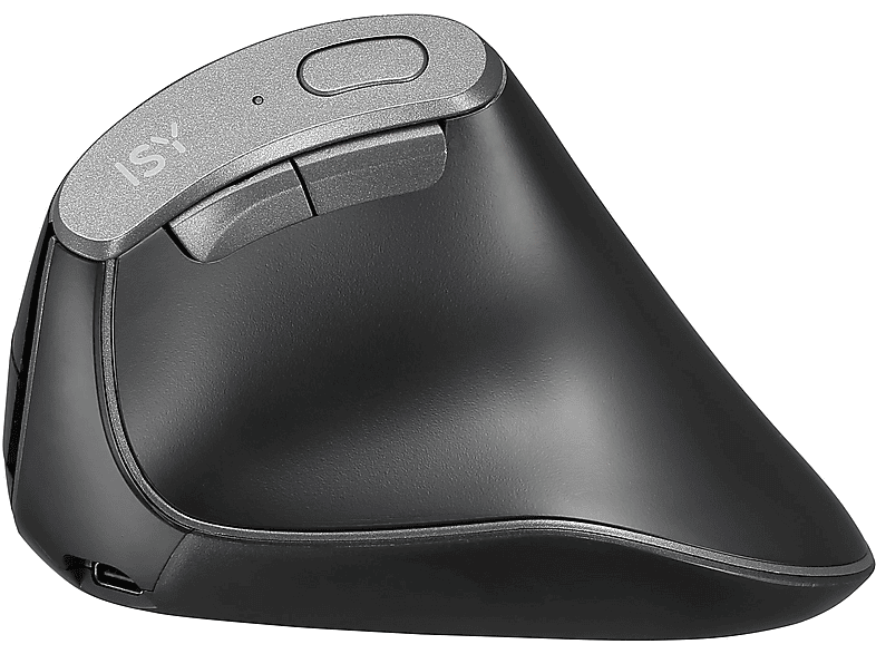 Thumbnail - ISY IEM-4000 ergonomische Dual-Mode Pro Maus, Schwarz