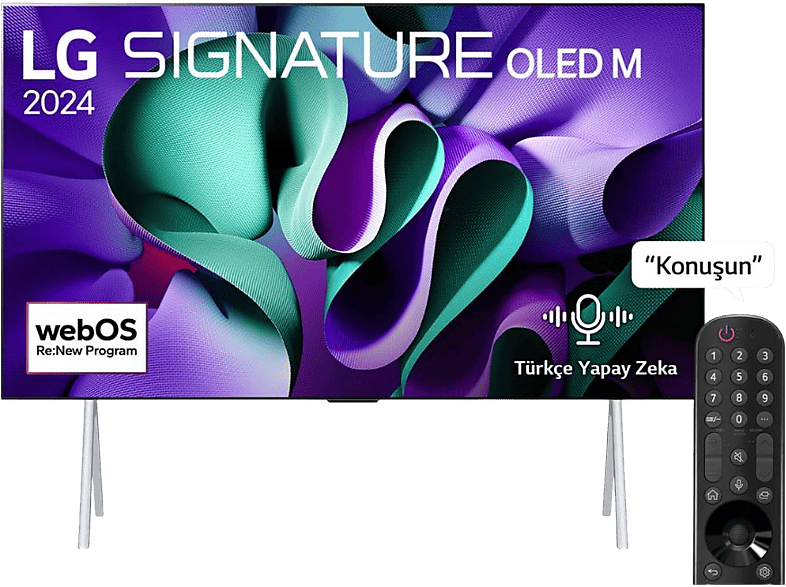 LG OLED97M49LA 97 inç 245 Ekran 4K Kablosuz Bağlantı Özellikli Smart 4K OLED TV