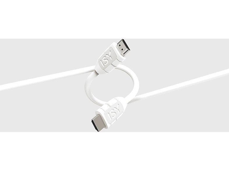 ISY IC-7004 High Speed HDMI-Kabel mit Ethernet weiß für Xbox Series X