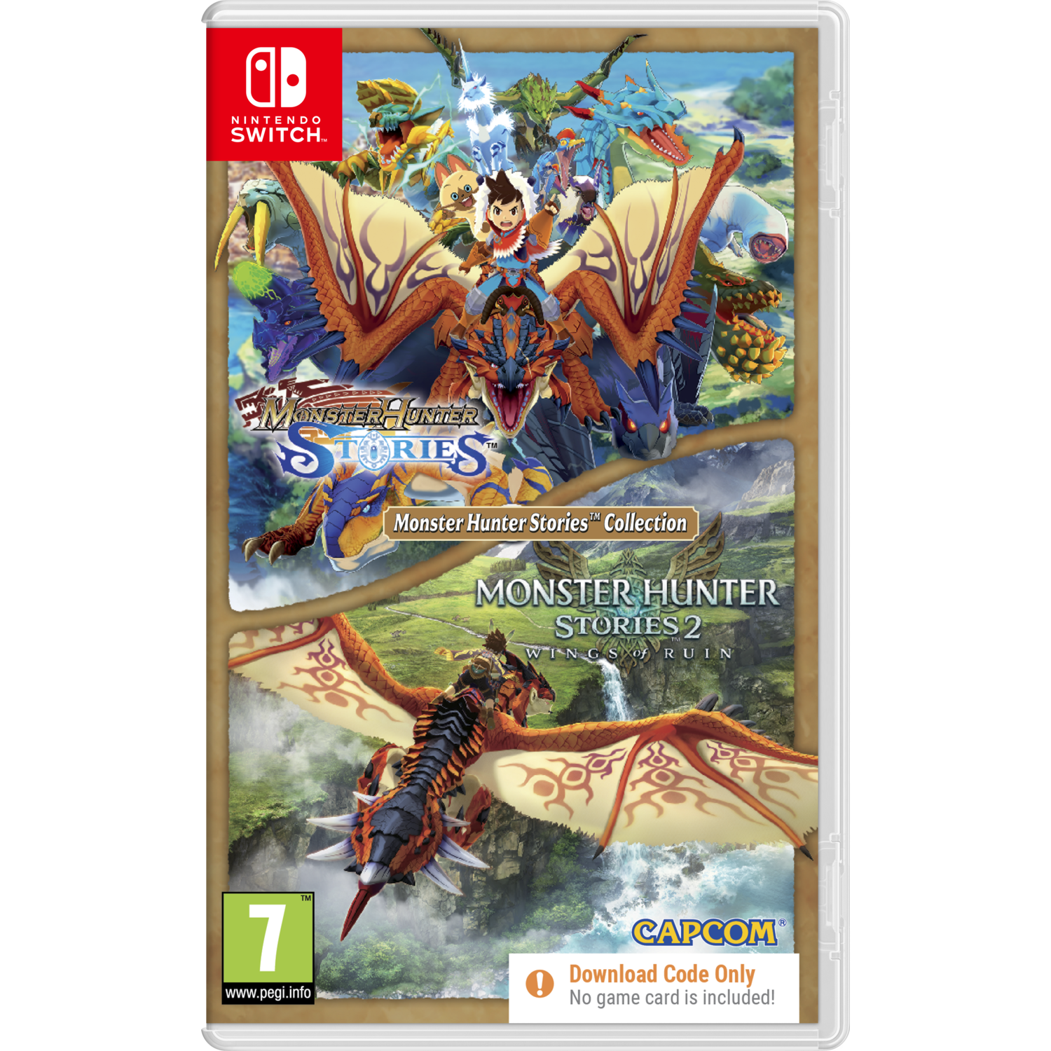 Monster Hunter Stories Collection - Nintendo Switch - Code in box