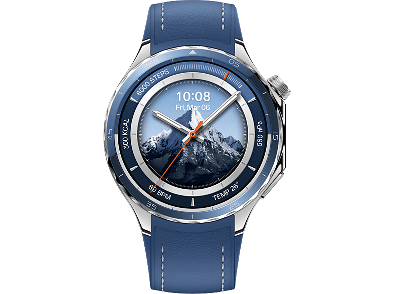 OPPO Watch X2, 140-210 mm, Pantalla AMOLED de 1.5, 16 días Autonomía, Chequeo completo en 60 seg, Summit Blue