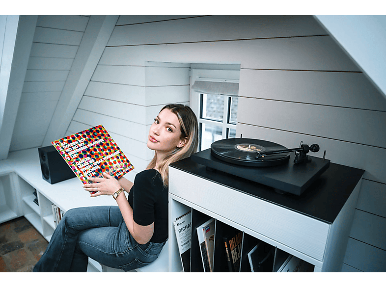 Pro-Ject Colourful Audio System E, Satin Schwarz; HiFi Set — Foto 3 von 5