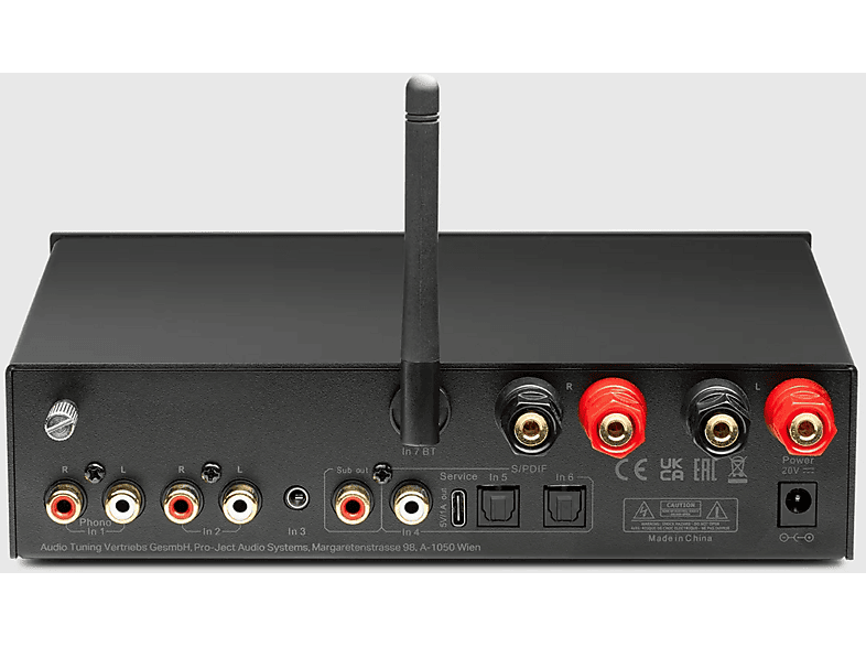 Pro-Ject Colourful Audio System E, Walnuss; HiFi Set — Foto 4 von 4