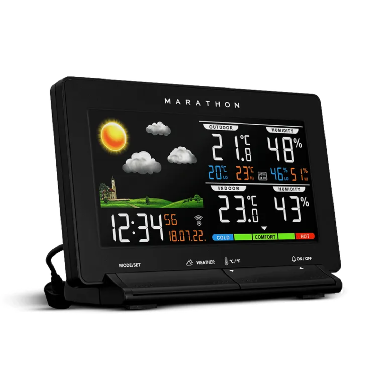 Marathon MW Lisbon Weerstation