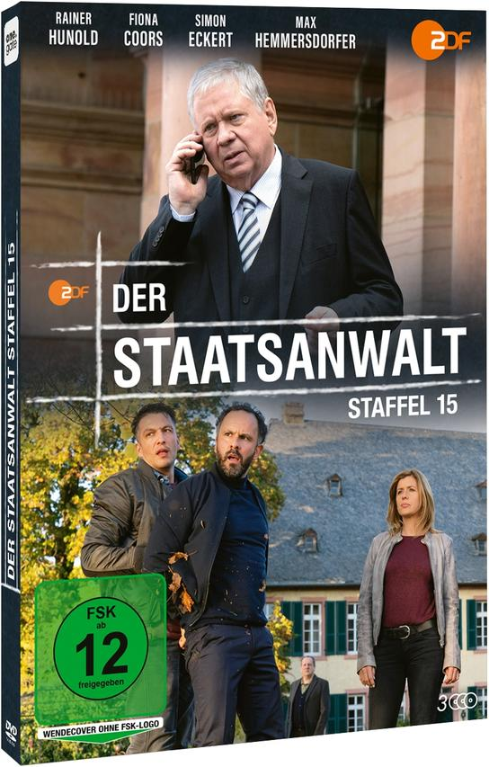 Eine DVD-Hülle: Ein Mann am Telefon und Leute im Hintergrund.