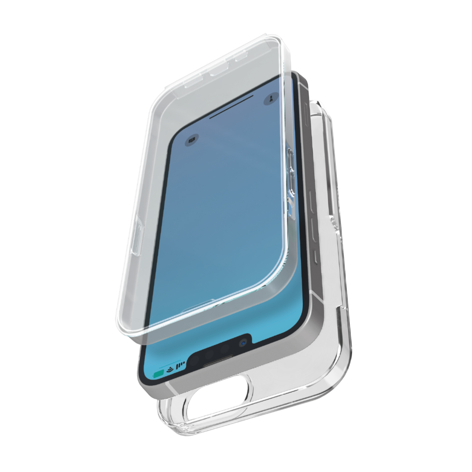 SBS Cover 360 iPhone 16E Transparant (TECOV360IPSE25)