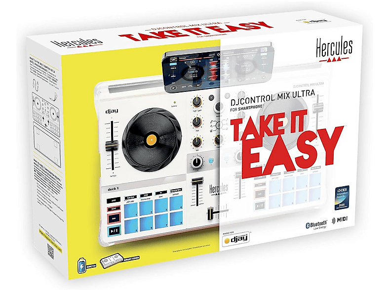 HERCULES DJ Control mix ultra; DJ-Controller — Foto 2 von 4