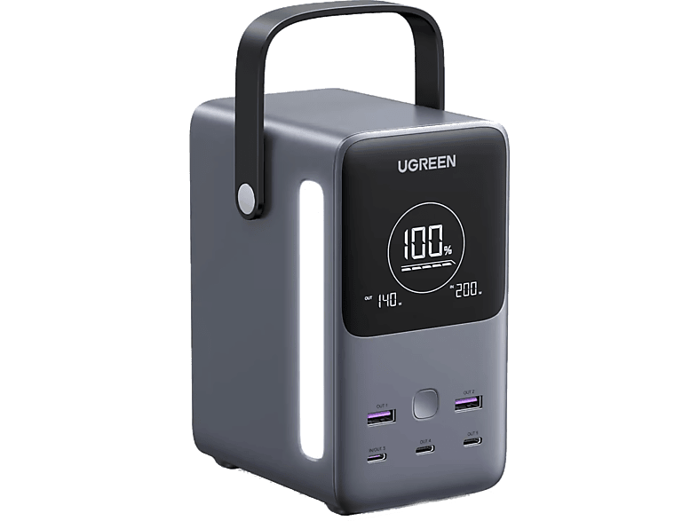 UGREEN 48.000 mAh 300W 5 Portlu Şarj İstasyonu 3xUSB-C, 2xUSB-A