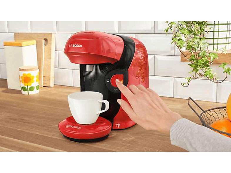 Thumbnail - BOSCH TAS113E Kapselmaschine Rot