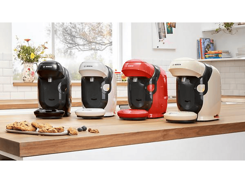 BOSCH TAS114E Kapselmaschine Weiß
