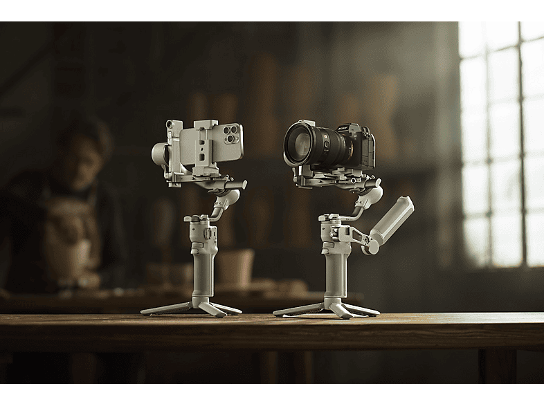 Uchwyt ze stabilizatorem (Gimbal) DJI RS 4 Mini Szary – zdjęcie 3