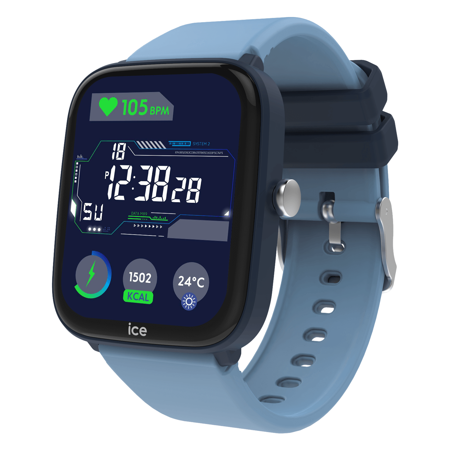 Ice-watch Smartwatch Junior 3.0 - 1.75'' Blue/lightblue