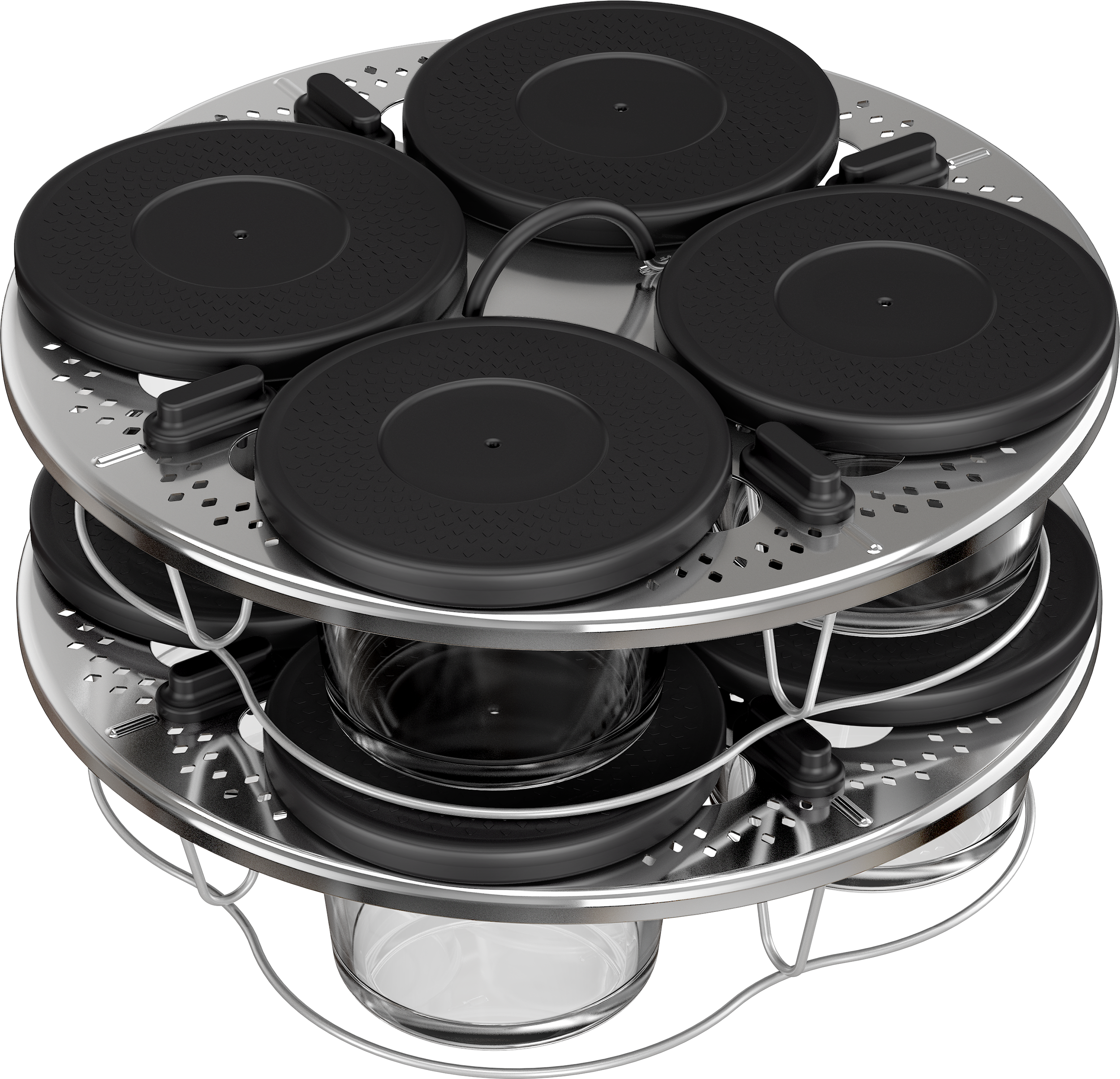 TEFAL XA6140E0 Cook4Me kiegészítő üvegpohár készlet 8 db