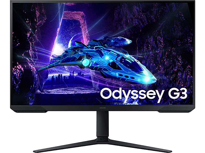 Samsung Odyssey G3 LS32DG302EUXEN, 32  Full-HD, 180 Hz, 1 ms, VA, Altura ajustable, FreeSync, Negro