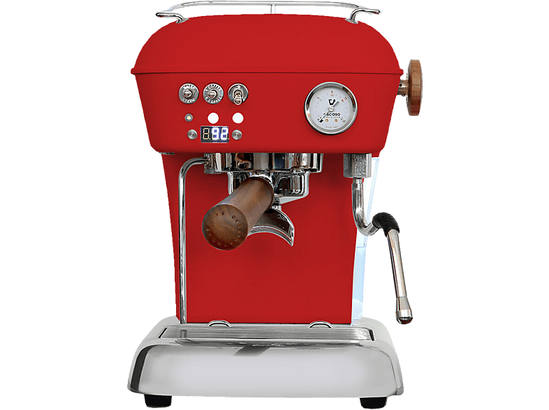 ASCASO DREAM PID Espressomaschine Rot Matt