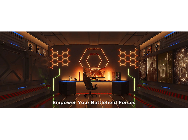 Panel świetlny GOVEE H6063 Gaming Wall Light Wi-Fi + Bluetooth – zdjęcie 3