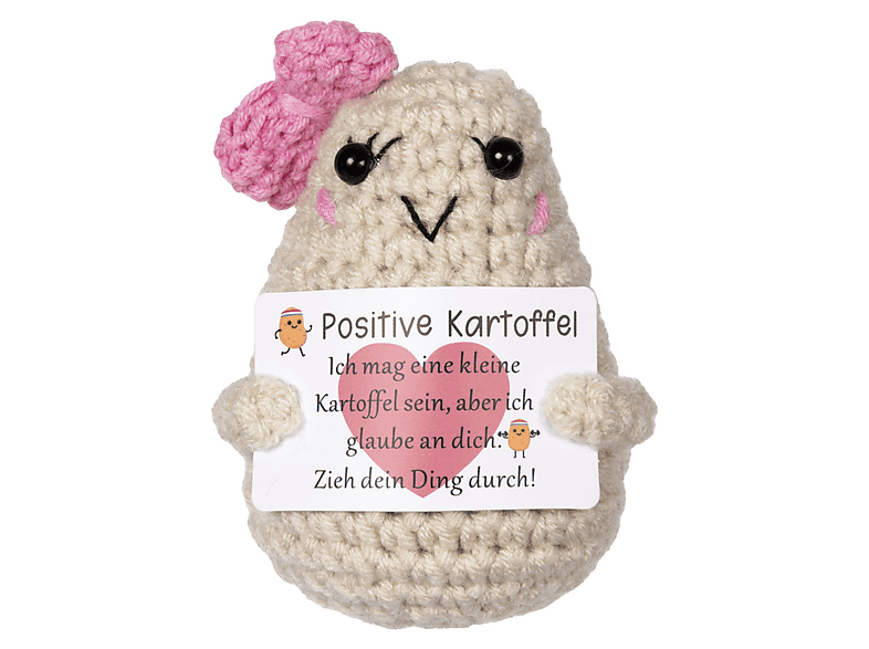 Positive Potato & Friends - gehäkelte Sammelfigur (zufällig ausgewählt); Plüschfigur — Foto 4 von 4