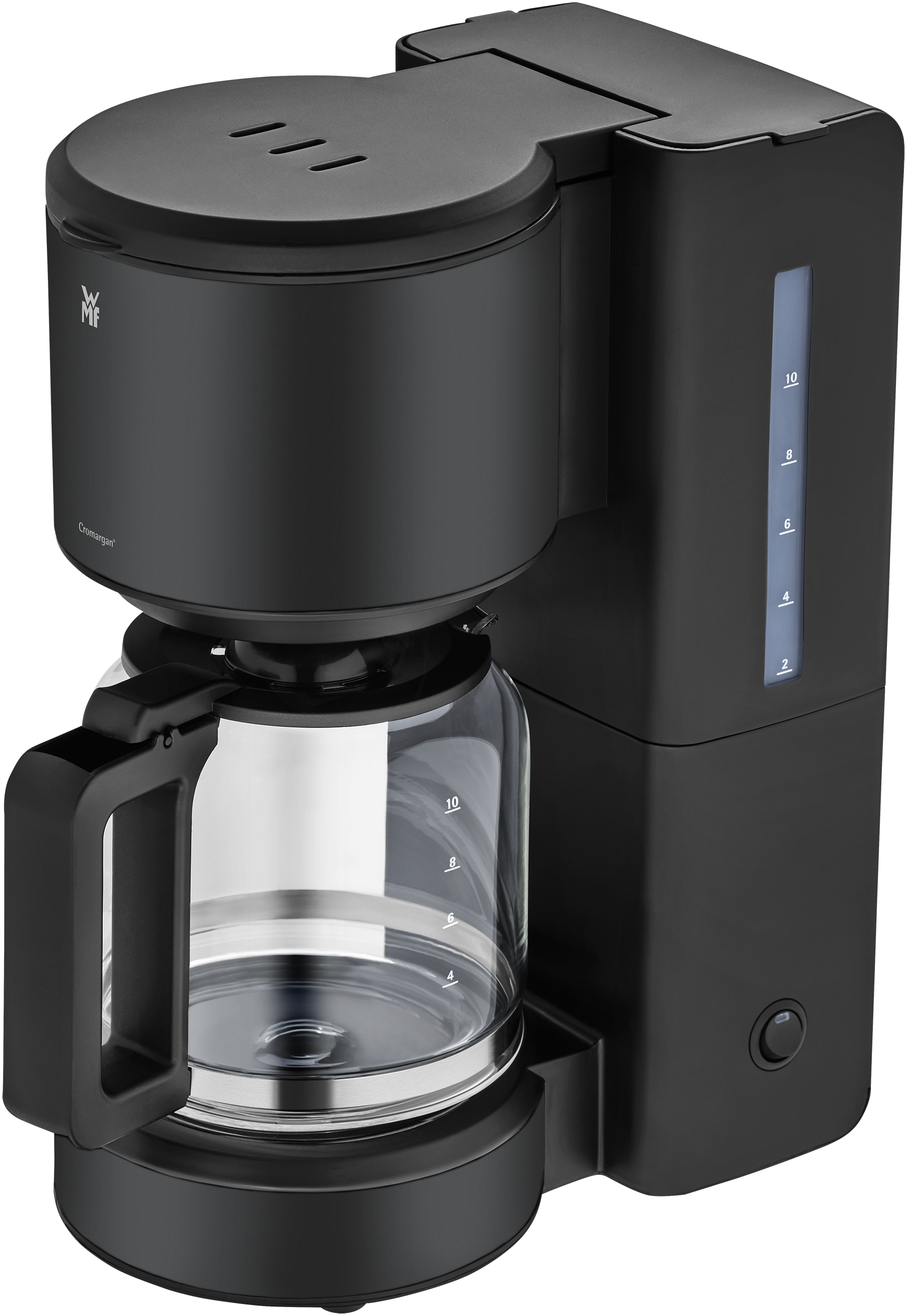 WMF Stelio filteres kávéfőző üvegkannával, fekete 1000 W
