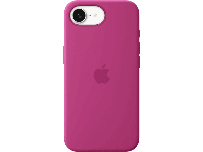 Apple Coque en silicone pour iPhone 16e Fuchsia