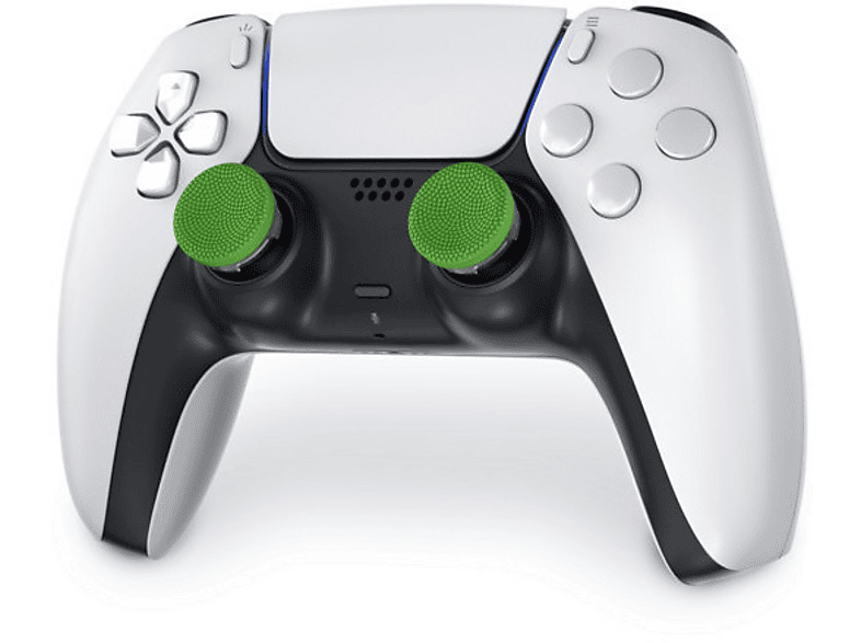 Nakładki na kontroler STEELSERIES KontrolFreek Sports Football PS5 Kit Zielono-biały – zdjęcie 2