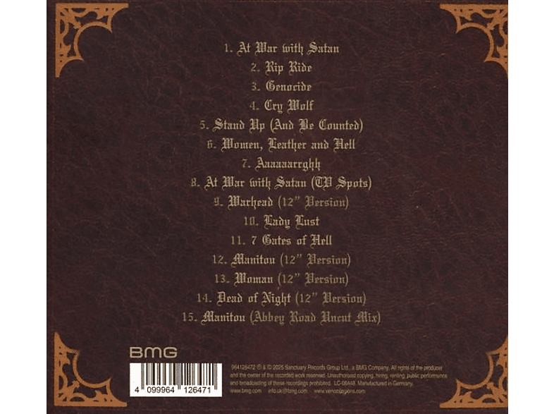 Thumbnail - Venom - At War With Satan (CD)