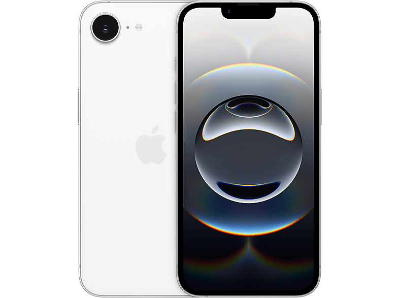 Apple iPhone 16e 128 GB, White, Dual SIM