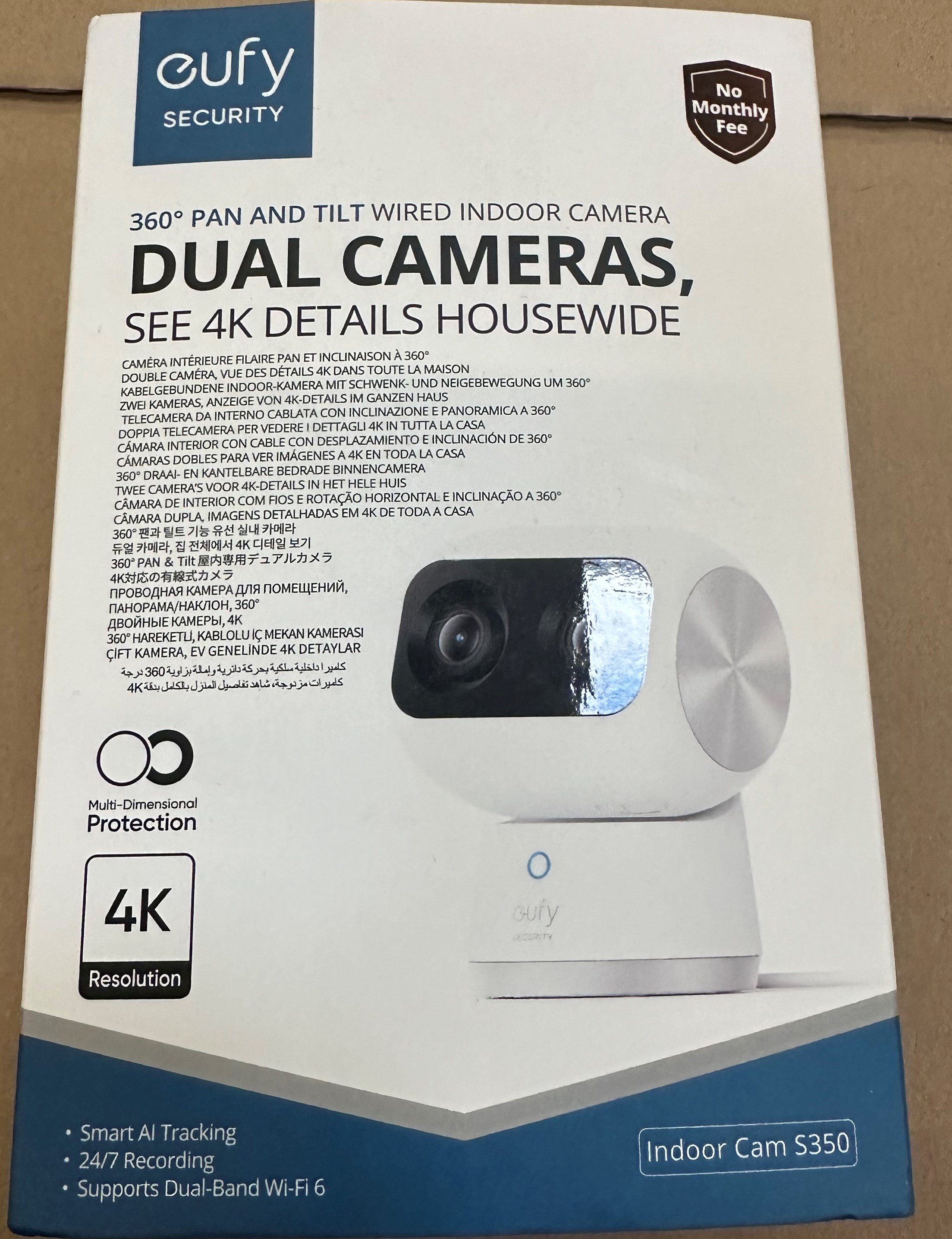 OUTLET - Kamera IP EUFY Indoor Cam S350 Biały