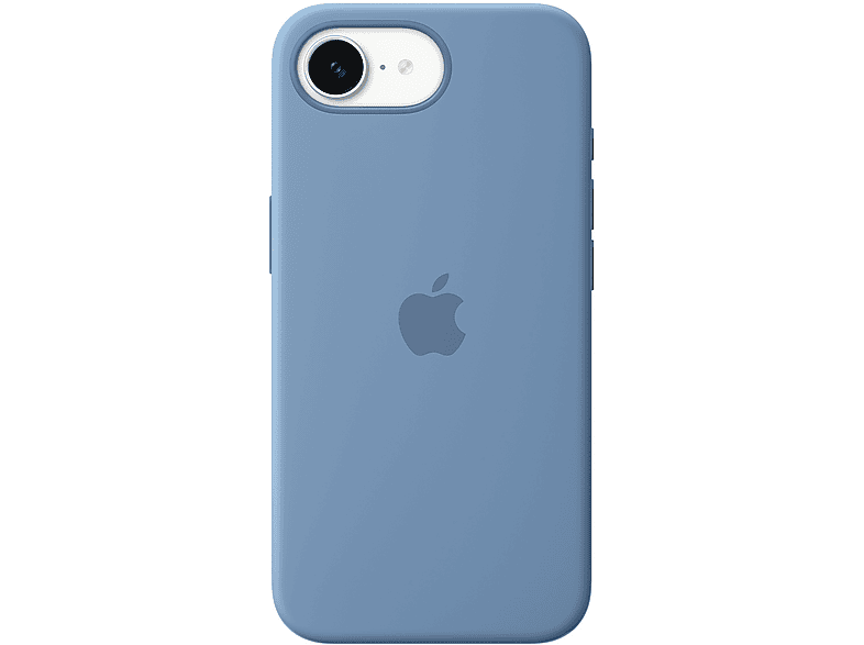 Apple Custodia in silicone per iPhone 16e - Blu inverno Cover
