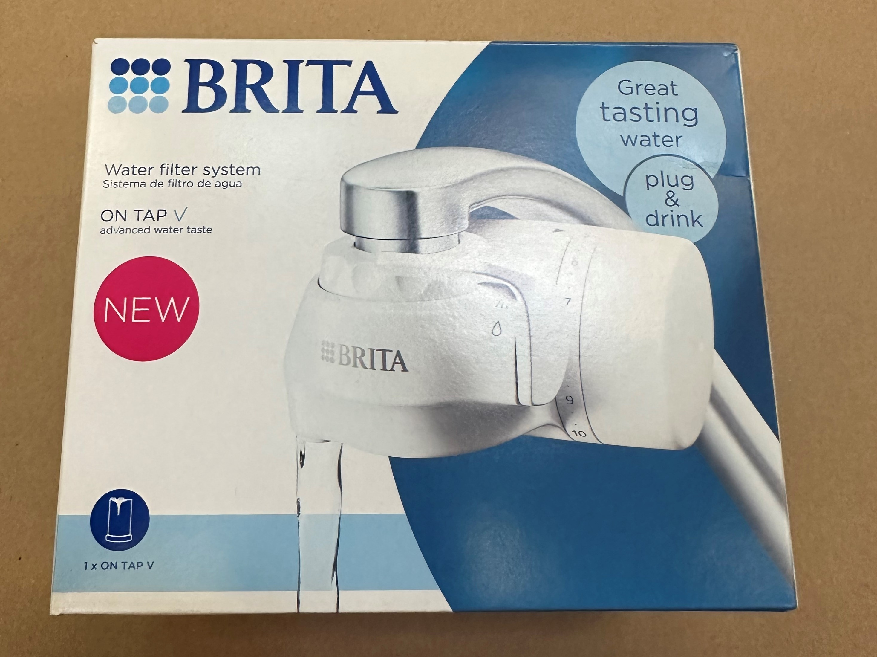 OUTLET - Nakranowy system filtracyjny do wody BRITA ON TAP V Biały