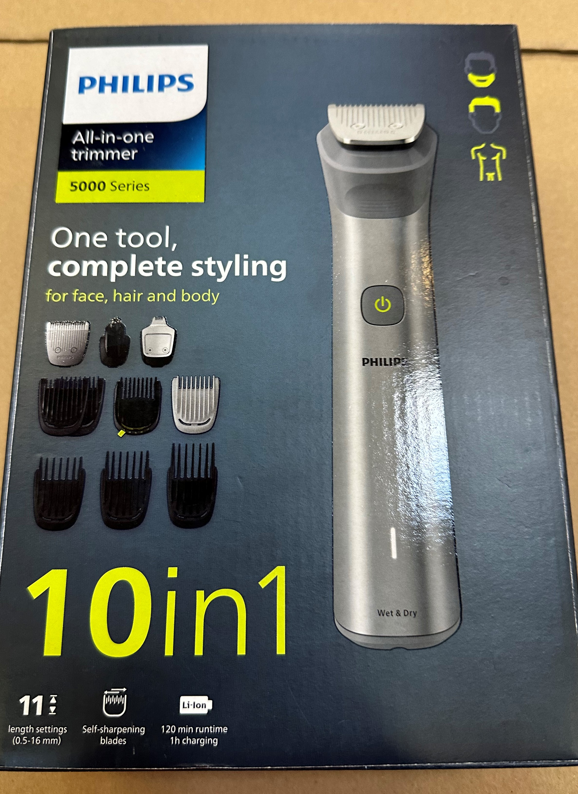 OUTLET - Trymer PHILIPS MG5920/15 All-in-One Trimmer Seria 5000 Srebrno-szary